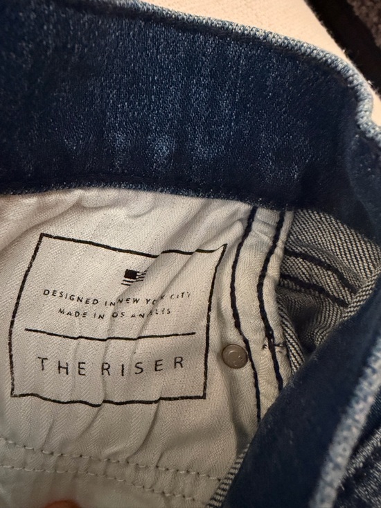 AYR the Riser Women's Faded Acid Wash High-Rise Skinny Jeans - Picture 4 of 4